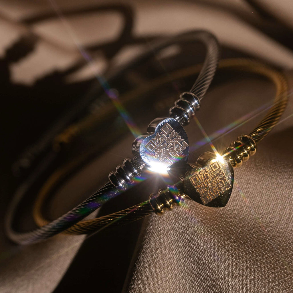 Real Preserved Rose Love Box with Scannable QR Love Code