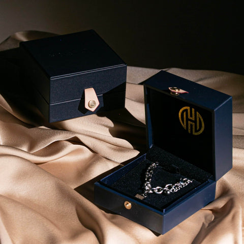 Love Code™  For Men Bracelet - High-Grade Stainless Steel Scannable QR