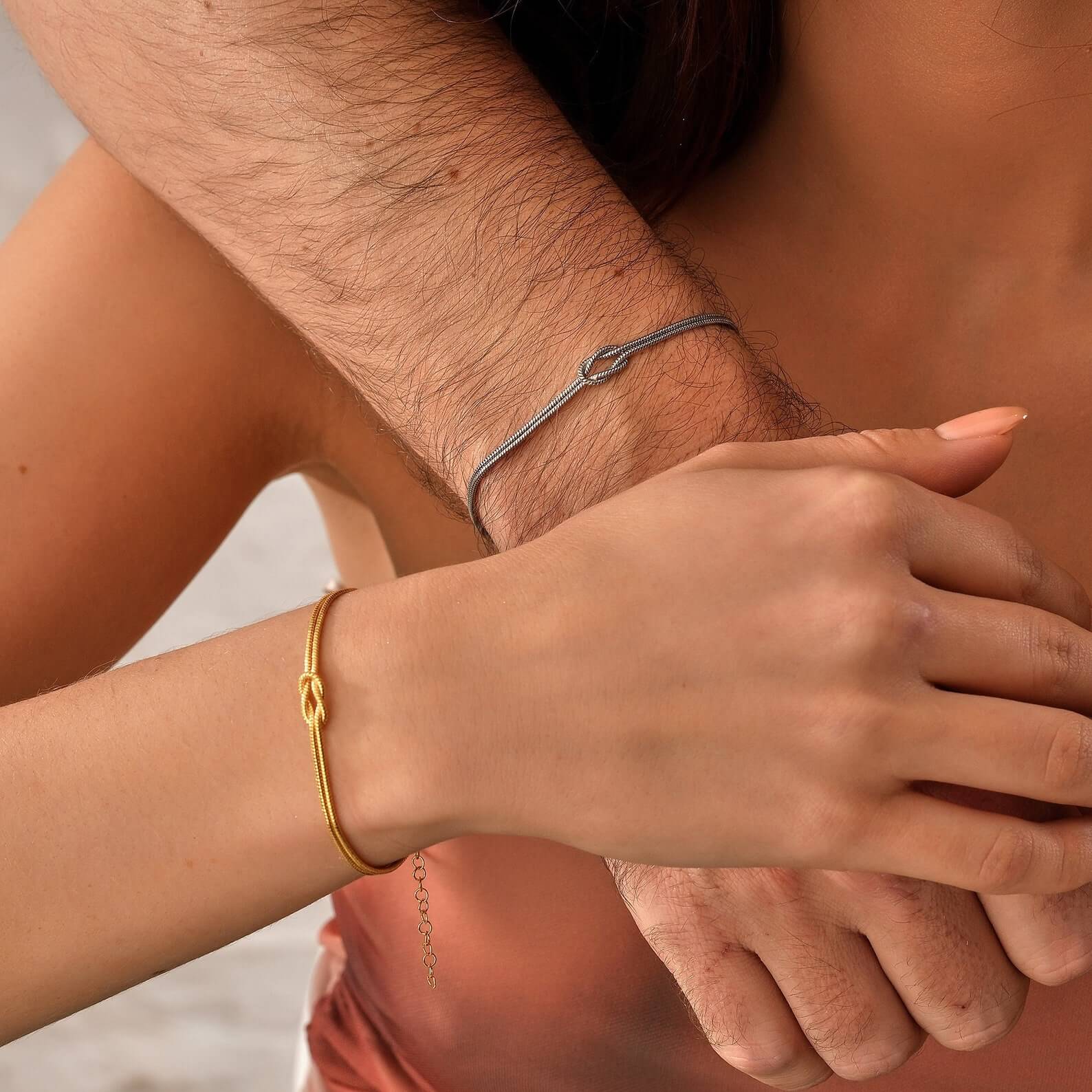 His Hers Infinity Couple Bracelet pcs