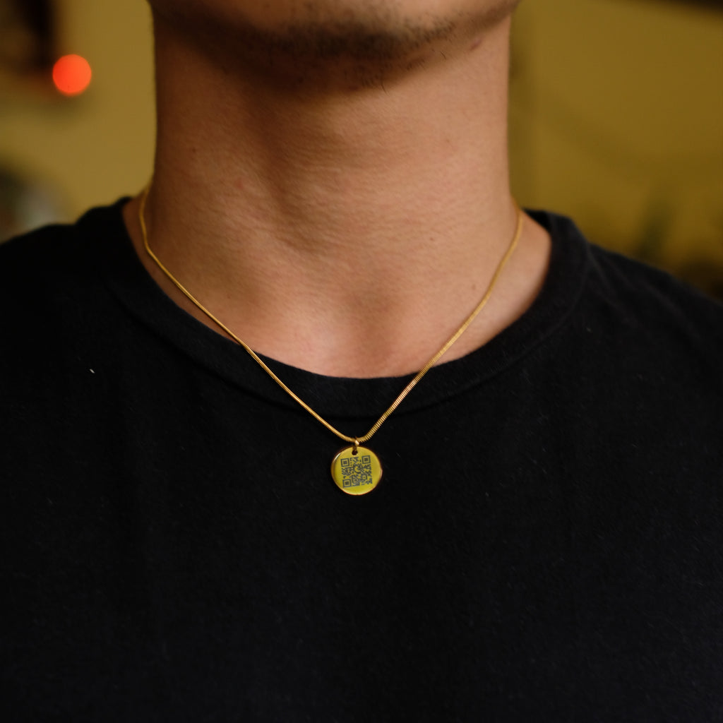 REAL Preserved Rose Love Box with QR Love Code Necklace (Rose lasts up to 5 years)